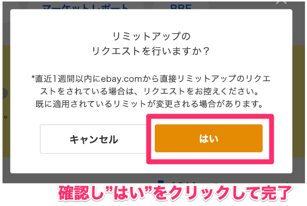 ebay リミットアップ limit up