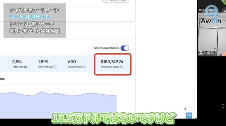 ebay ライバル リサーチ