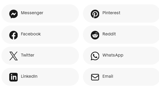Share to social media（SNSでアピール） 画像