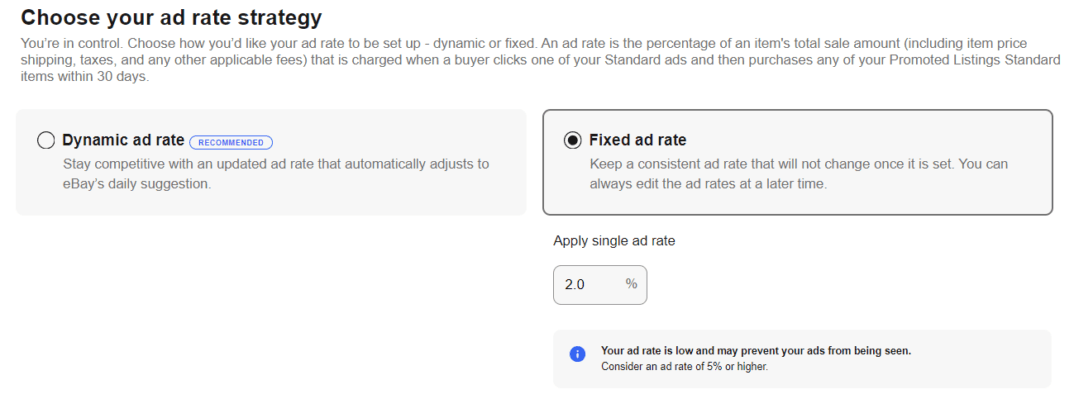 ebay 輸出 Promoted Listings プロモーテッドリスティング　画像