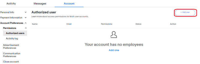 ebay マルチユーザー・アカウントアクセス(MUAA) 外注