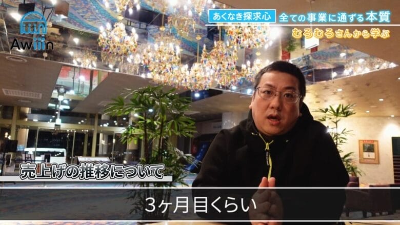 eBay輸出の売上の推移 インタビュー画像