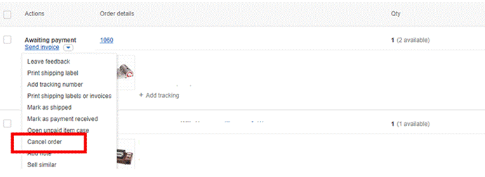 【ebay輸出】自動キャンセルの画像
