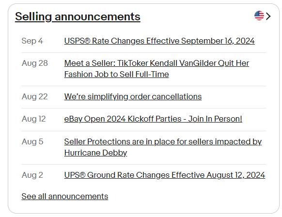 ebay　セラーハブ　SellerHub