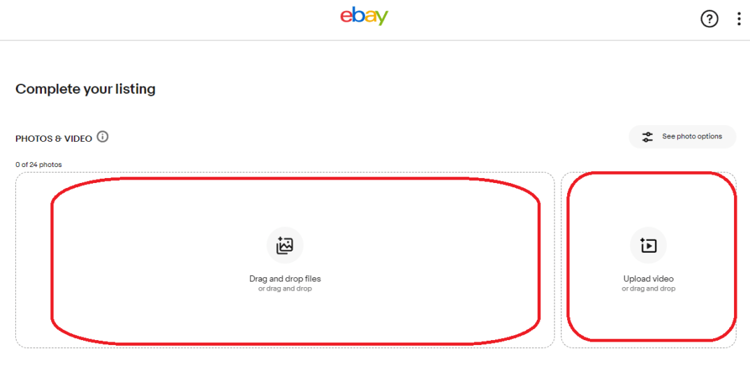 ebay　出品