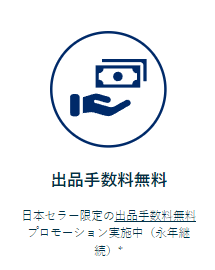 出品手数料は無料 画像