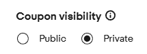 Private(限定)かPublic(公開)を選択する 画像