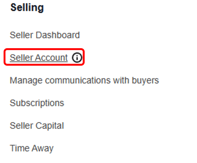 セラーハブへアクセスする 画像②