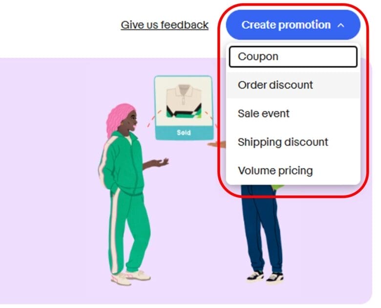 Marketing画面を開く 画像②