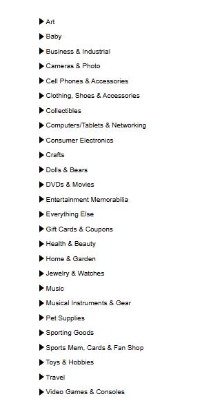 ebay　マルチバリエーション　出品