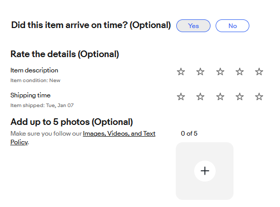 オプションの評価 画像