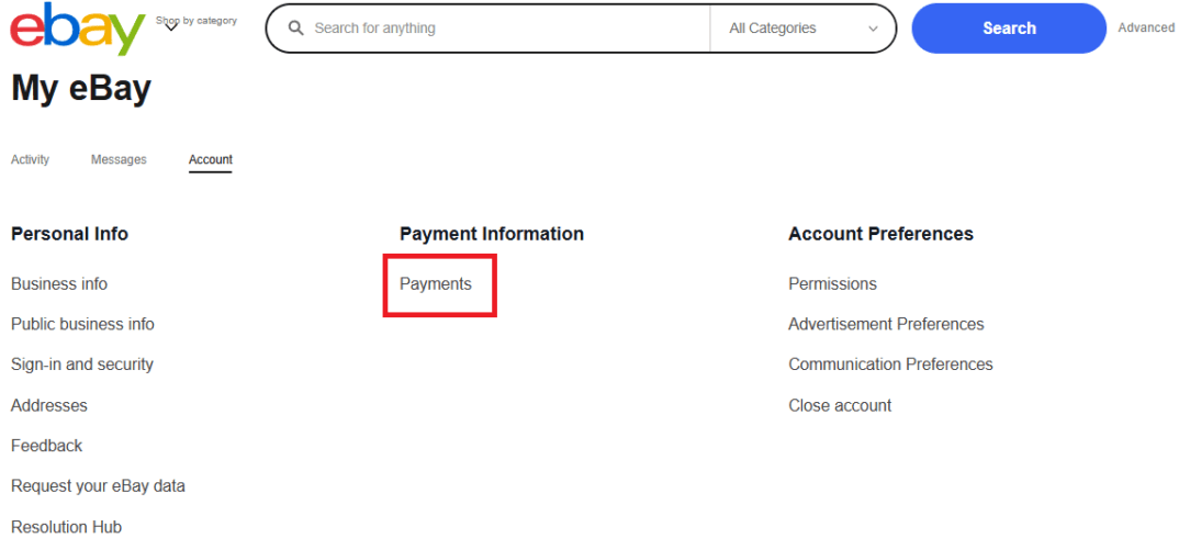 支払い方法の登録 画像