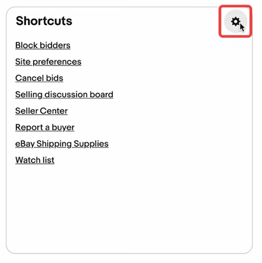 ショートカット(Shortcuts)