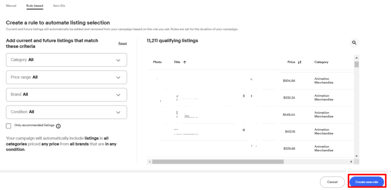 eBay　広告　Promoted Listings　の画像