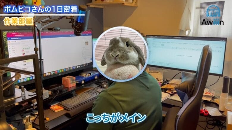 出品作業風景①