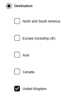 eBay　Shipping Policyの設定方法　画像