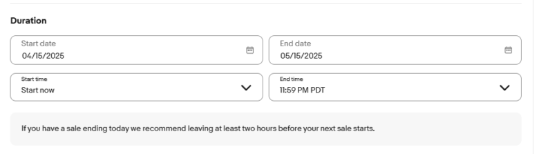期間を選択 画像