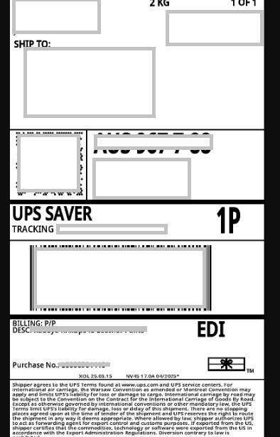 ラベル発行の画像