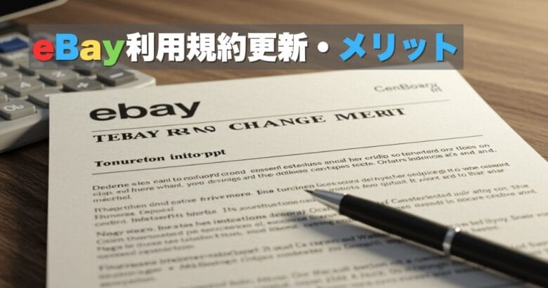eBay利用規約更新による3つメリット 画像