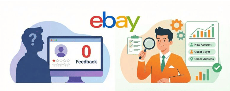 eBayで「評価ゼロ」のバイヤーに買われたら？の画像