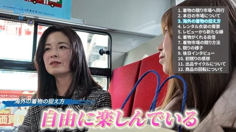 海外の着物に対する考え方　画像