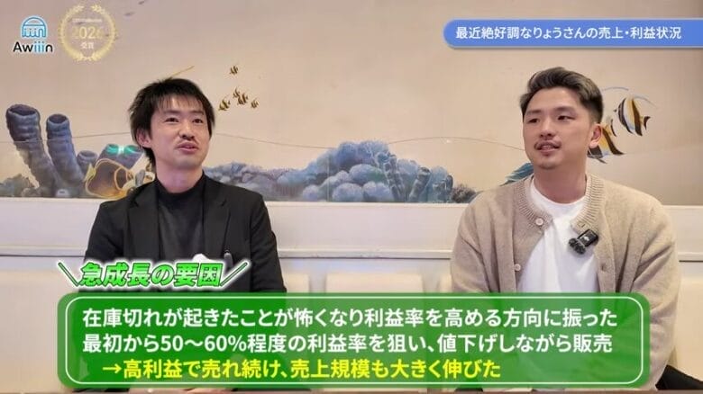 急成長できた要因　画像