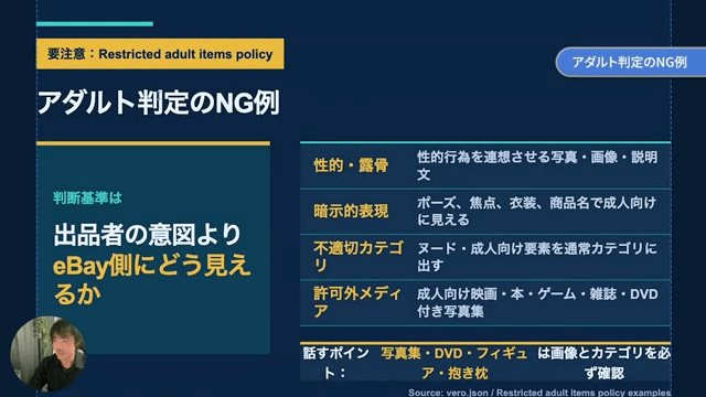 アダルト判定のNG例　画像